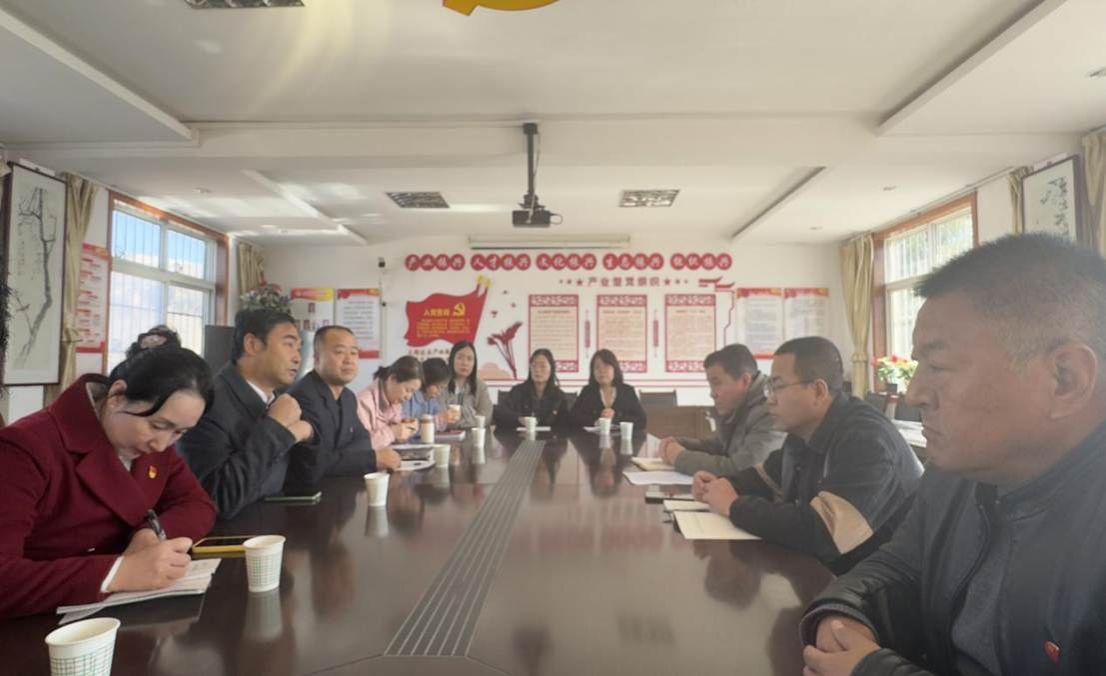党建引领 乡村振兴│交通运输学院教学第一党支部与宝鸡市金台区金河镇洪水沟村党支部开展结对共建活动