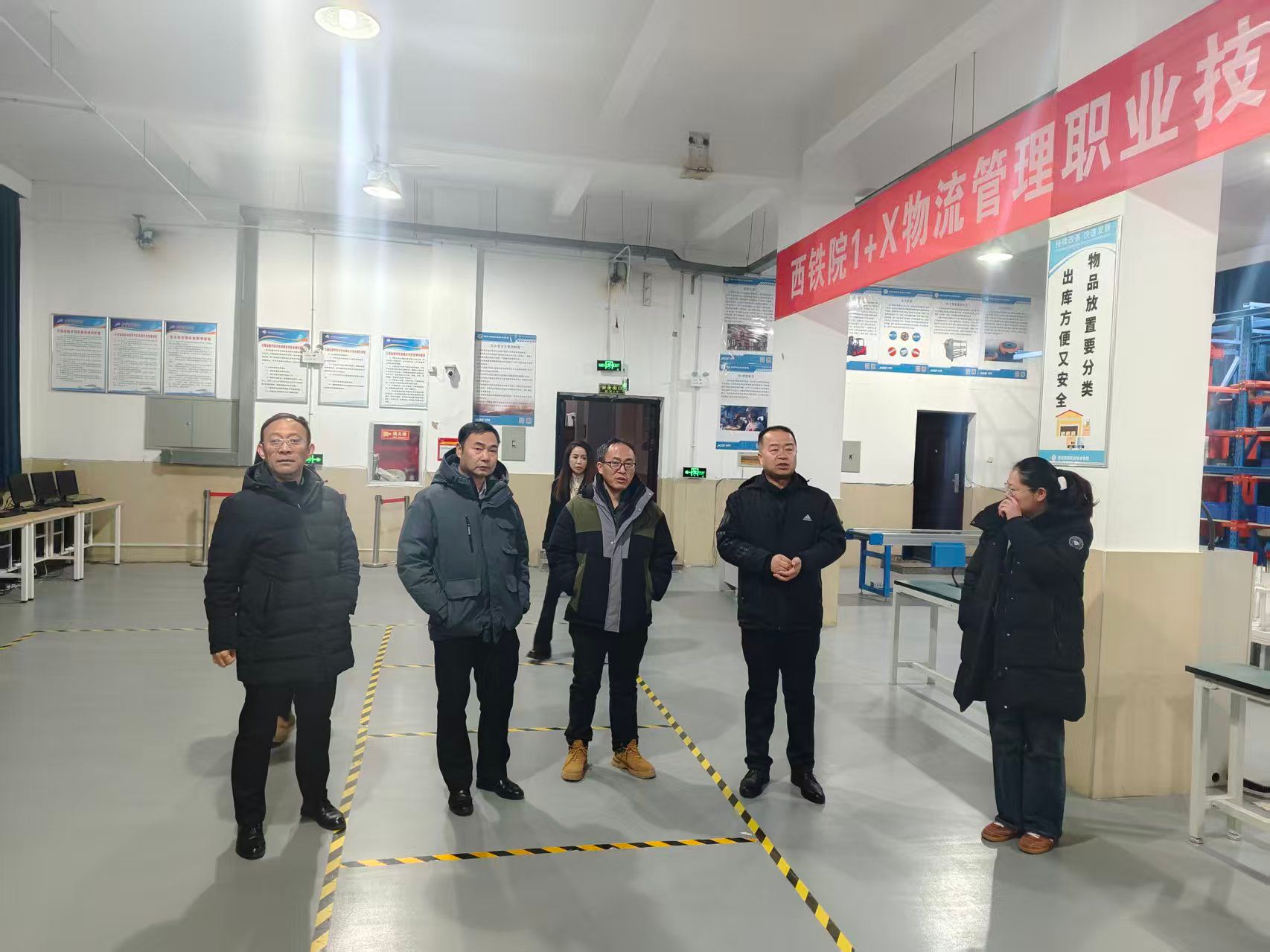 交通运输学院开展期末实训室安全排查，筑牢校园冬季安全防线